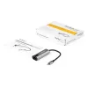 StarTech.com US2GC30 adaptador USB-C a 2,5 Gigabit Ethernet, USB 3.0, NBASE-T, 2.5GBASE-T, RJ45, 10/100/1000/2500 Mbps, negro/gris espacial