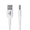 StarTech.com cable de carga USB-A a USB-C de 2m, carga y sincronización, 3A, USB 2.0, funda de TPE - cable de carga USB blanco