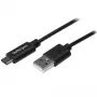 StarTech.com cable USB-C a USB-A – M/M – 0,5 m – USB 2.0, 0,5 m, USB A, USB C, USB 2.0, macho/macho, negro