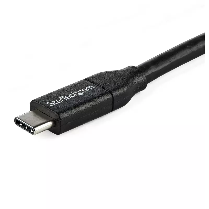 StarTech.com cable USB-C a USB-C con 5A PD – M/M – 1 m – USB 2.0 – certificado USB-IF