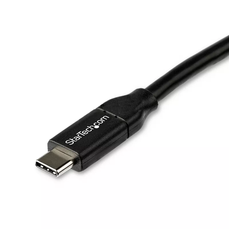 StarTech.com cable USB-C a USB-C con 5A PD – M/M – 2 m – USB 2.0 – certificado USB-IF