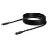 StarTech.com cable USB-C a USB-C con 5A PD – M/M – 2 m – USB 2.0 – certificado USB-IF