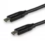 StarTech.com cable USB-C a USB-C con 5 A PD – M/M – 3 m (10 ft.) – USB 2.0 – certificado USB-IF