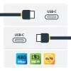 StarTech.com Cable USB-C a USB-C - M/M - 3 m (10 ft.) - USB 2.0