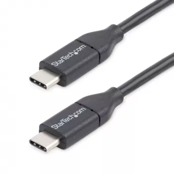 StarTech.com Cable USB-C - M/M - 0,5 m - USB 2.0, 0,5 m, USB C, USB C, USB 2.0, Macho/Macho, Negro