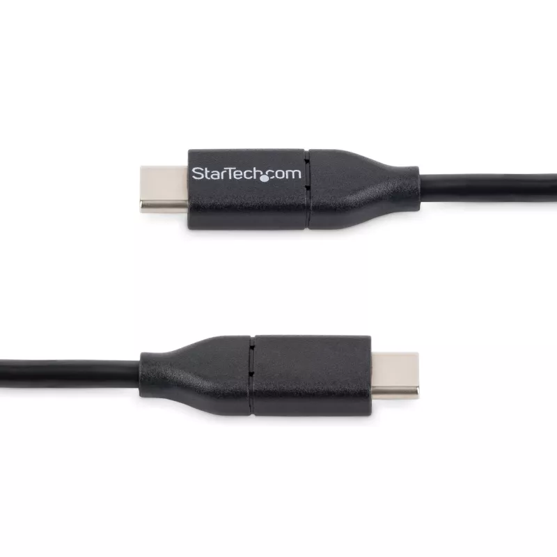 StarTech.com Cable USB-C - M/M - 0,5 m - USB 2.0, 0,5 m, USB C, USB C, USB 2.0, Macho/Macho, Negro