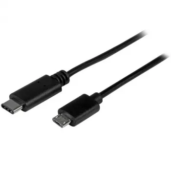 StarTech.com USB2CUB50CM cable de USB-C a Micro-USB B, macho/macho, USB 2.0, compatible con Thunderbolt 3, 0,5 m, negro