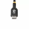 StarTech.com Cable de carga USB-C de 2 m, cable USB-C certificado USB-IF, 240 W PD EPR, cable de carga para portátil USB 2.0 Type-C, cable de transferencia de datos USB-C, funda de TPE, M/M