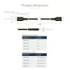StarTech.com Cable de carga USB-C de 2 m, cable USB-C certificado USB-IF, 240 W PD EPR, cable de carga para portátil USB 2.0 Type-C, cable de transferencia de datos USB-C, funda de TPE, M/M