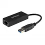 StarTech.com Adaptador de red USB 3.0 a Gigabit Ethernet, 10/100/1000 Mbit/s, USB a RJ45, adaptador USB 3.0 a LAN, adaptador Ethernet USB 3.0 (GbE), conforme a TAA