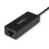 StarTech.com Adaptador de red USB 3.0 a Gigabit Ethernet, 10/100/1000 Mbit/s, USB a RJ45, adaptador USB 3.0 a LAN, adaptador Ethernet USB 3.0 (GbE), conforme a TAA