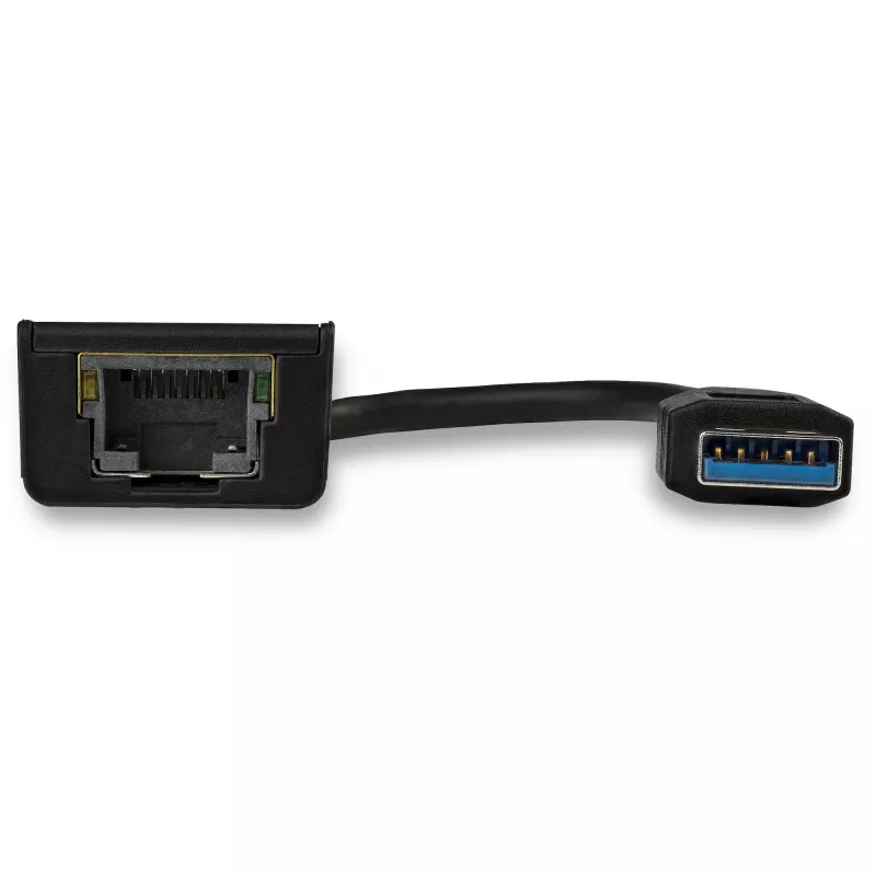 StarTech.com Adaptador de red USB 3.0 a Gigabit Ethernet, 10/100/1000 Mbit/s, USB a RJ45, adaptador USB 3.0 a LAN, adaptador Ethernet USB 3.0 (GbE), conforme a TAA