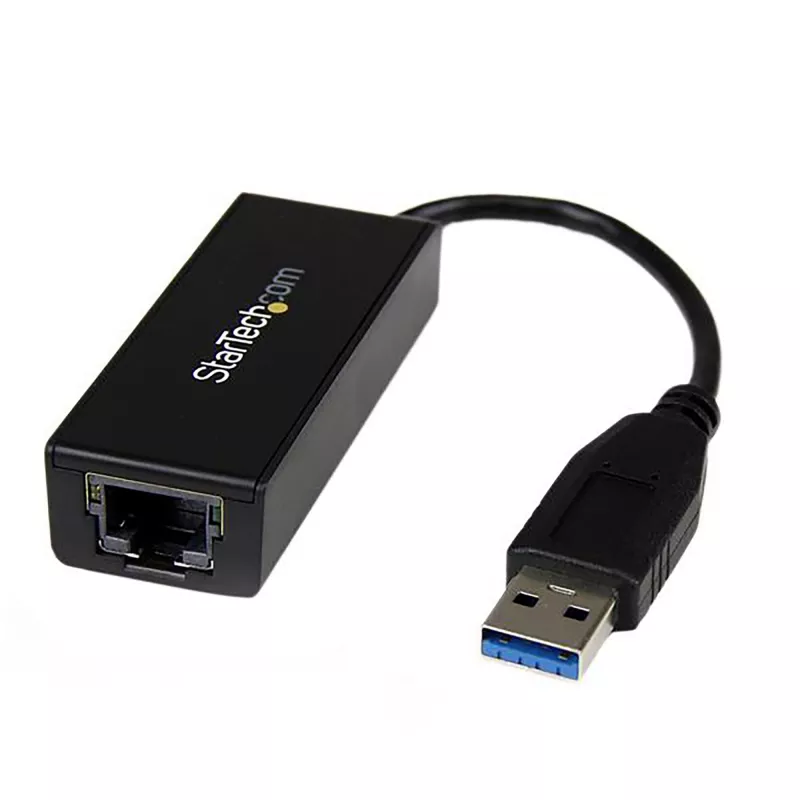 StarTech.com Adaptador de red USB 3.0 a Gigabit Ethernet, 10/100/1000 Mbit/s, USB a RJ45, adaptador USB 3.0 a LAN, adaptador Ethernet USB 3.0 (GbE), conforme a TAA