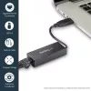 StarTech.com Adaptador de red USB 3.0 a Gigabit Ethernet, 10/100/1000 Mbit/s, USB a RJ45, adaptador USB 3.0 a LAN, adaptador Ethernet USB 3.0 (GbE), conforme a TAA