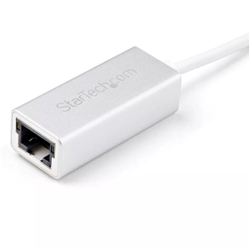 StarTech.com Adaptador de red USB 3.0 a Gigabit - Plateado, con cable, USB, Ethernet, 2000 Mbit/s, Plateado
