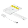 StarTech.com Adaptador de red USB 3.0 a Gigabit - Plateado, con cable, USB, Ethernet, 2000 Mbit/s, Plateado