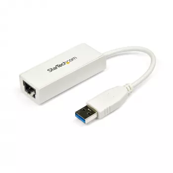 StarTech.com Adaptador de red USB 3.0 a Gigabit Ethernet, 10/100/1000 Mbit/s, USB a RJ45, adaptador USB 3.0 a LAN, adaptador Ethernet USB 3.0 (GbE), conforme a TAA