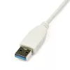 StarTech.com Adaptador de red USB 3.0 a Gigabit Ethernet, 10/100/1000 Mbit/s, USB a RJ45, adaptador USB 3.0 a LAN, adaptador Ethernet USB 3.0 (GbE), conforme a TAA