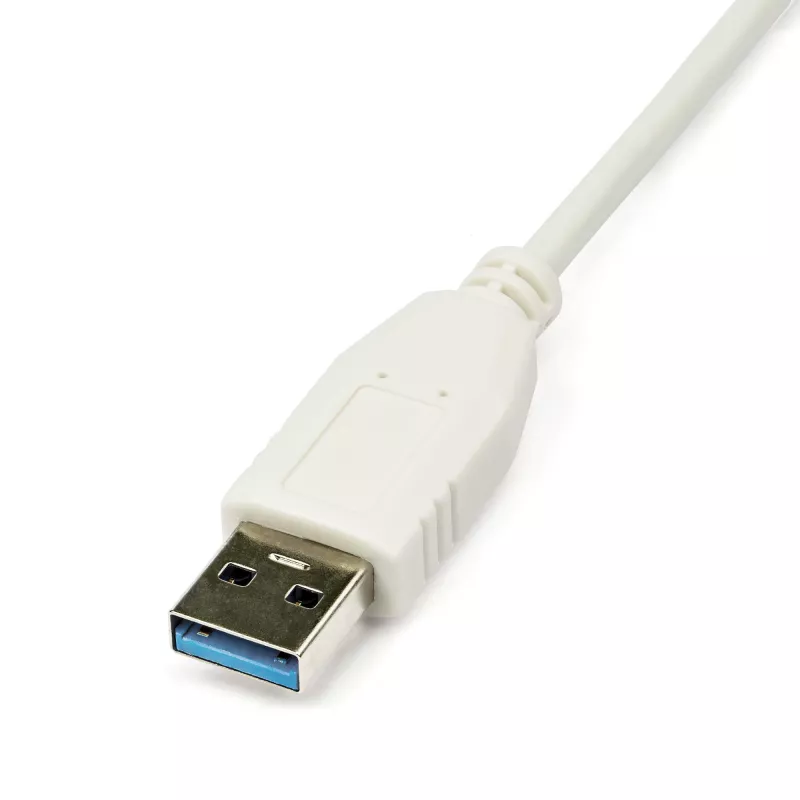 StarTech.com Adaptador de red USB 3.0 a Gigabit Ethernet, 10/100/1000 Mbit/s, USB a RJ45, adaptador USB 3.0 a LAN, adaptador Ethernet USB 3.0 (GbE), conforme a TAA