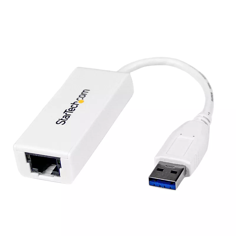 StarTech.com Adaptador de red USB 3.0 a Gigabit Ethernet, 10/100/1000 Mbit/s, USB a RJ45, adaptador USB 3.0 a LAN, adaptador Ethernet USB 3.0 (GbE), conforme a TAA
