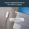 StarTech.com Adaptador de red USB 3.0 a Gigabit Ethernet, 10/100/1000 Mbit/s, USB a RJ45, adaptador USB 3.0 a LAN, adaptador Ethernet USB 3.0 (GbE), conforme a TAA