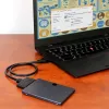 StarTech.com Adaptador USB 3.1 a SATA de 2,5 pulgadas – USB 3.1 Gen 2 10 Gbit/s con UASP, convertidor externo de almacenamiento para HDD/SSD