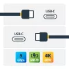 StarTech.com Cable USB-C a USB-C - M/M - 1 m (3 ft.) - USB 3.0 (5 Gbit/s)