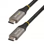 StarTech.com Cable USB-C de 2 m 5Gbps – Cable USB-C de alta calidad – Cable USB 3.0 (5Gbps) Type-C – Carga Power Delivery de 100W (5A), DP Alt Mode – Cable USB-C a C – Carga y sincronización