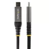 StarTech.com Cable USB-C de 2 m 5Gbps – Cable USB-C de alta calidad – Cable USB 3.0 (5Gbps) Type-C – Carga Power Delivery de 100W (5A), DP Alt Mode – Cable USB-C a C – Carga y sincronización