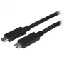 StarTech.com Cable USB-C con alimentación (5A) – M/M – 1 m – USB 3.1 (10 Gbit/s) – certificado por USB-IF