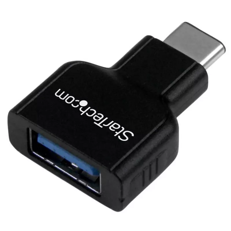 StarTech.com Adaptador USB-C a USB-A – M/H – USB 3.0, USB C 3.0, USB A 3.0, Negro