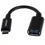 StarTech.com Cable adaptador USB-C a USB-A - M/H - 15,24 cm - USB 3.0 (5 Gbit/s) - Certificado USB-IF