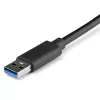 StarTech.com Adaptador de red USB 3.0 a Gigabit Ethernet de doble puerto con puerto USB