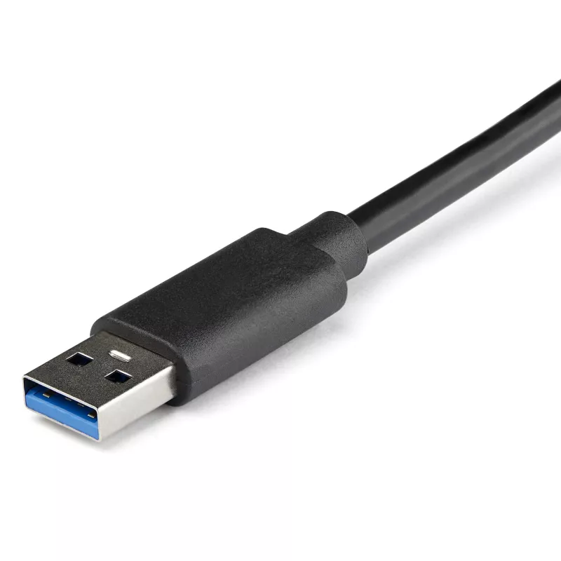StarTech.com Adaptador de red USB 3.0 a Gigabit Ethernet de doble puerto con puerto USB