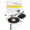 StarTech.com Adaptador de red USB 3.0 a Gigabit Ethernet de doble puerto con puerto USB
