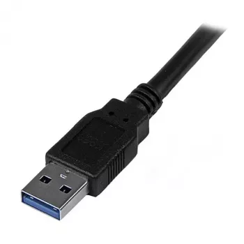 StarTech.com USB3SAA3MBK cable USB 3.0, de USB-A a USB-A, macho/macho, USB 3.1 Gen 1 (5 Gbps), 3 m (10 ft), negro