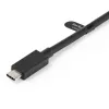 StarTech.com Cable USB-C de 3ft (1m) con adaptador dongle USB-A – Cable USB-C híbrido 2 en 1 con USB-A – USB-C a USB-C (10 Gbit/s/100W PD), USB-A a USB-C (5 Gbit/s) – Ideal para estaciones de acoplamiento híbridas