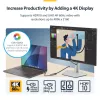 StarTech.com Adaptador USB-C a HDMI, vídeo 4K 60 Hz, HDR10, dongle USB-C a monitor HDMI, compatible con USB4 / Thunderbolt