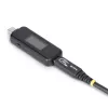 StarTech.com Probador de potencia USB-C, multímetro digital, medidor de voltaje y corriente bidireccional, hasta 240W PD EPR, probador medidor de potencia portátil para cables y puertos USB-C