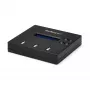 StarTech.com Duplicador y borrador de memorias USB independiente de 1 a 2, copiador de unidades flash USB múltiples, copia de sistema y archivos y de unidad completa a 1,5 GB/min, borrado simple y de 3 pasadas, pantalla LCD – TAA