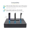 StarTech.com Duplicador y borrador de memorias USB independiente de 1 a 2, copiador de unidades flash USB múltiples, copia de sistema y archivos y de unidad completa a 1,5 GB/min, borrado simple y de 3 pasadas, pantalla LCD – TAA