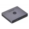 Switch HDMI Unitek V1163A 2x1 8K 60 Hz — 2 entradas a 1 salida