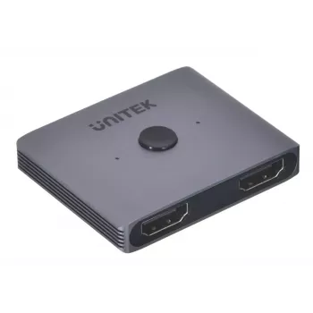 Switch HDMI Unitek V1163A 2x1 8K 60 Hz — 2 entradas a 1 salida