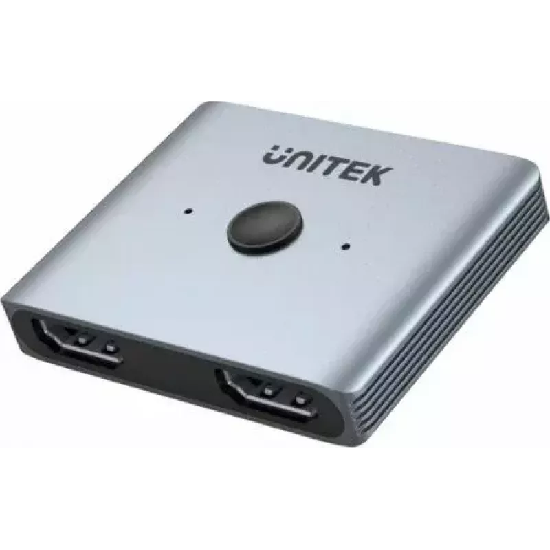 Switch HDMI Unitek V1163A 2x1 8K 60 Hz — 2 entradas a 1 salida
