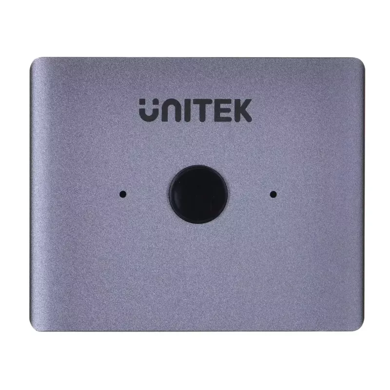 Switch HDMI Unitek V1163A 2x1 8K 60 Hz — 2 entradas a 1 salida
