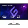 ViewSonic VX2758A-2K-PRO-3 monitor gaming de 27 pulgadas (68,6 cm), IPS, 2560 x 1440 QHD, 240 Hz, 1 ms, FreeSync Premium, HDR400, 2x HDMI 2.1, DisplayPort, negro
