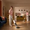 Roborock F25 RT aspiradora y fregadora inalámbrica de sólidos y líquidos, depósito de 0,87 l de agua limpia / 0,72 l de agua sucia, hasta 40 min, blanca