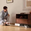 Roborock F25 RT aspiradora y fregadora inalámbrica de sólidos y líquidos, depósito de 0,87 l de agua limpia / 0,72 l de agua sucia, hasta 40 min, blanca