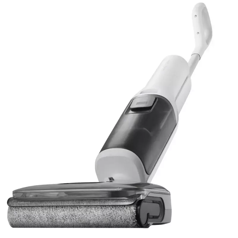 Roborock F25 RT aspiradora y fregadora inalámbrica de sólidos y líquidos, depósito de 0,87 l de agua limpia / 0,72 l de agua sucia, hasta 40 min, blanca