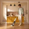 Roborock F25 RT aspiradora y fregadora inalámbrica de sólidos y líquidos, depósito de 0,87 l de agua limpia / 0,72 l de agua sucia, hasta 40 min, blanca